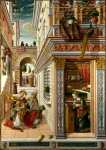 Carlo Crivelli - The Annunciation, with Saint Emidius